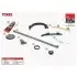 К-кт ланцюга ГРМ (Ланцюг+зірочки+натяжник+лижі) Toyota Yaris 1.3 05- FAI TCK82 (фото 1)
