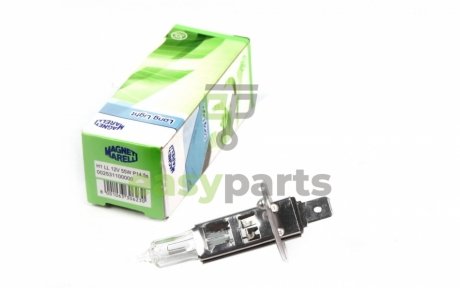 Автолампа H1 12V 55W P14.5s Long Light (H1 12V LL) MAGNETI MARELLI 002531100000