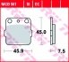 Тормозные колодки TRW MCB561SI (фото 2)