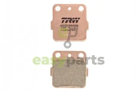 Фото тормозные колодки TRW MCB561SI Тормозные колодки TRW MCB561SI
