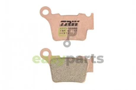 Фото тормозные колодки TRW MCB743SI Тормозные колодки TRW MCB743SI