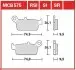 Фото 1 - тормозные колодки TRW MCB575 Тормозные колодки TRW MCB575 (фото 1)