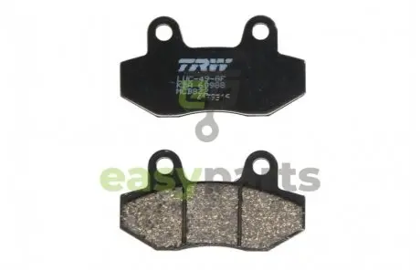 Фото тормозные колодки TRW MCB822 Тормозные колодки TRW MCB822