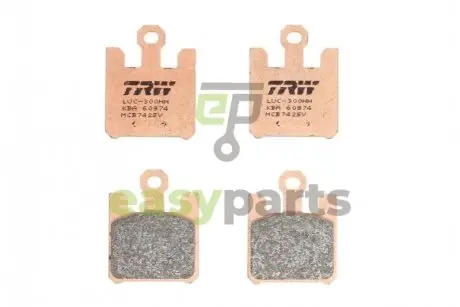 Фото тормозные колодки TRW MCB742SV Тормозные колодки TRW MCB742SV