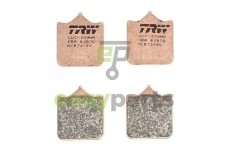 Фото тормозные колодки TRW MCB721SV Тормозные колодки TRW MCB721SV
