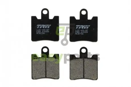 Фото тормозные колодки TRW MCB706 Тормозные колодки TRW MCB706