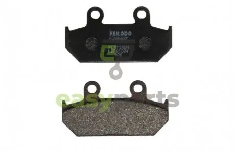 Фото гальмівна колодка FERODO FDB663P Гальмівна колодка FERODO FDB663P
