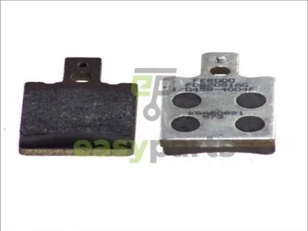 Фото гальмівна колодка FERODO FDB2081AG Гальмівна колодка FERODO FDB2081AG