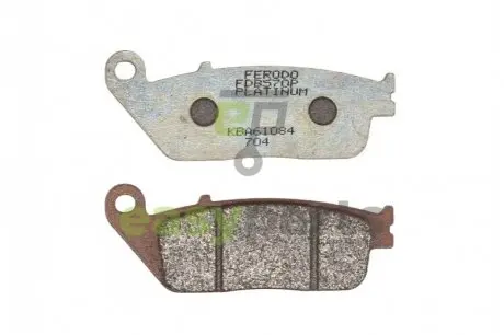 Фото гальмівна колодка FERODO FDB570P Гальмівна колодка FERODO FDB570P