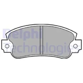 FIAT гальмівні колодки передн.Panda,Regata,Uno,Lancia,Seat Ibiza,Terra Delphi LP353
