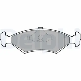 Тормозные колодки Delphi LP204