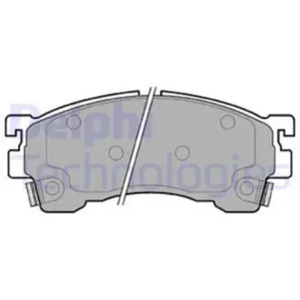 Гальмiвнi колодки дисковi Delphi LP801