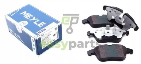 Колодки гальмівні (передні) Citroen C5/ Peugeot 407/508 08- (ATE) MEYLE 025 243 3218/PD