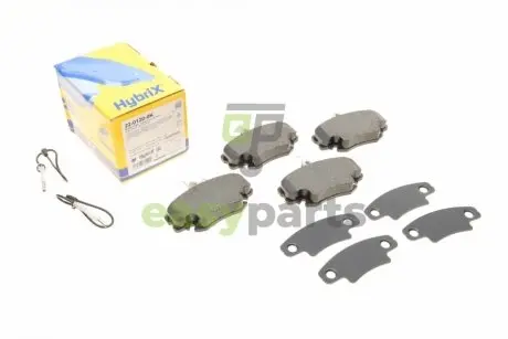 Колодки гальмівні (передні) Renault Clio 90-98/Symbol 00-/Megane 96-03/Peugeot 205 87-98 (+датчики) Metelli 22-0120-0K