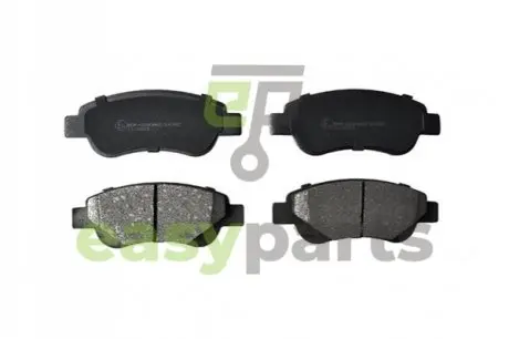 Гальмівні колодки дискові перед. Peugeot 107 1,0 05-/Citroen C1 05-/Toyota Aygo 1.4HDI 05- ASAM 71785