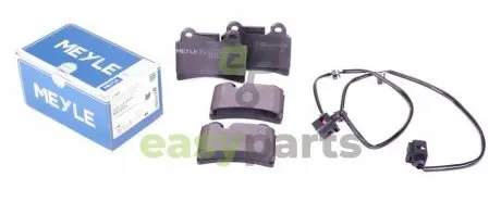 Колодки гальмівні (задні) VW Touareg 02-10 (Brembo) MEYLE 025 240 9717