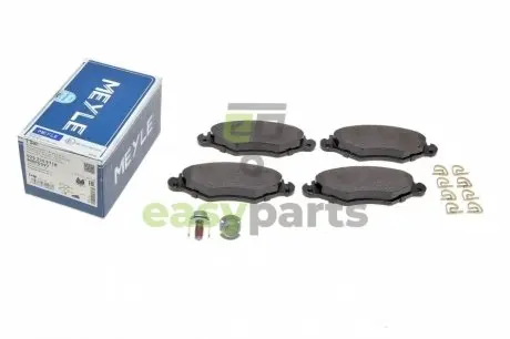 Колодки гальмівні (передні) Peugeot 206 98-/Peugeot 206+ 09-13/Peugeot 306 93-01 MEYLE 025 235 9718