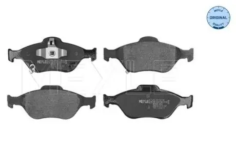Колодки гальмівні (передні) Toyota Yaris 05- MEYLE 025 232 0217/W