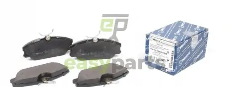 Колодки гальмівні (передні) Renault Clio II 00-/Megane I 96-03 MEYLE 025 231 7218