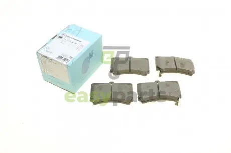 Колодки гальмівні (передні) Kia Rio 00-05/Mazda 323 89-98/121 II 90-96 BLUE PRINT ADM54249