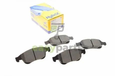 Колодки гальмівні (передні) Dacia Dokker/Duster/Lodgy/Nissan Juke/Renault Clio V/Kangoo 10- Metelli 22-0817-0