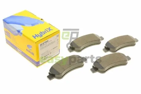 Колодки гальмівні (задні) Citroen Jumper/Fiat Ducato/Peugeot Boxer 06- Metelli 22-0710-0