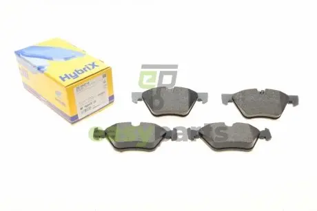 Колодки гальмівні (передні) BMW 3 (E90/E91/E92) 07-13/5 (E60/E61) 03-10/X1 (E84) 09-15 Metelli 22-0557-0