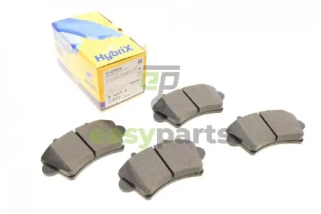 Колодки гальмівні (передні) Renault Master II/Opel Movano 98-/Nissan Interstar 02- R16" Metelli 22-0545-0