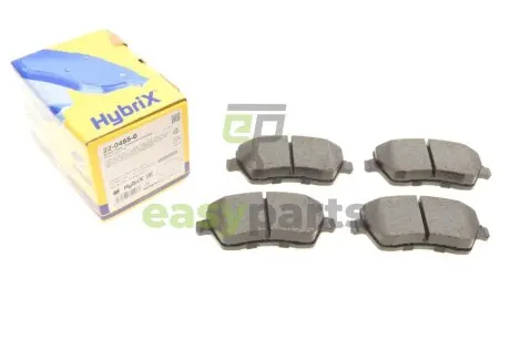 Колодки гальмівні (передні) Renault Dokker/Duster/Zoe 11-/Kangoo 08-/Clio/Nissan Note 05-/Micra 03- Metelli 22-0485-0