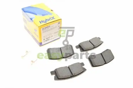 Колодки гальмівні (задні) Citroen C4/Peugeot 4008 12-/Dodge/Jeep/Mitsubishi Outlander 06-/Pajero 91 Metelli 22-0400-0