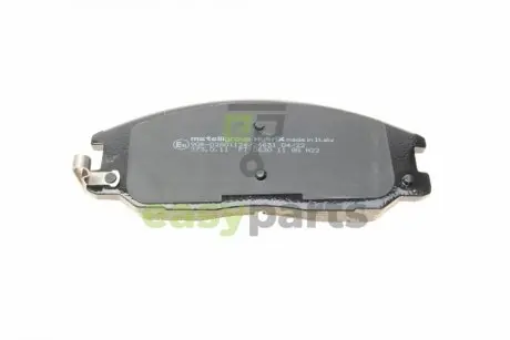 Колодки гальмівні (передні) Hyundai Santa Fe/Trajet 00-12/Ssangyong Actyon/Kyron 05-/Rexton 02- Metelli 22-0364-0
