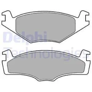 Гальмiвнi колодки дисковi Delphi LP756