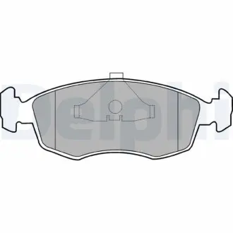 Гальмівна колодка Delphi LP587