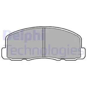 Гальмiвнi колодки дисковi Delphi LP458