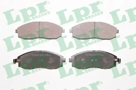 Комплект гальмівних колодок з 4 шт. дисків LPR 05P1015