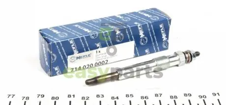 Свічка розжарювання Ford Connect 1.8DI/TDCI 02- (11V) MEYLE 714 020 0002