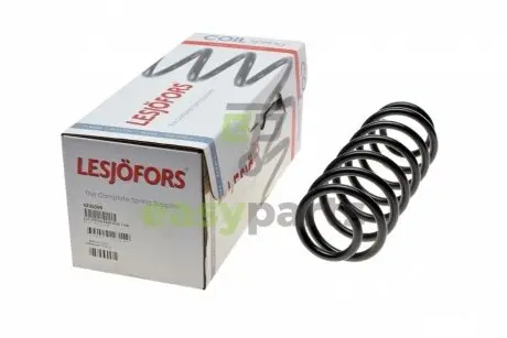 Пружина (задня) VW Polo V 1.0-1.2/TSI/1.4-1.6TDI 09- (накл.з.ч)/Audi A1 1.0-1.4TFSI/1.6-2.0TDI 10- LESJOFORS 4295099