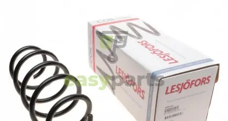 Пружина (передня) VW Polo 1.4 16V/TDI/1.9TDI 01-09 (накл.зад.ч) (осн.Polo Cross/Dune для 1.4 16V) LESJOFORS 4095101