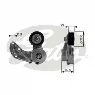 Натяжник ременя генератора Audi Q7 3.6FSI/Porsche Cayenne/VW Touareg 3.2/3.6 06-10 Gates T38317