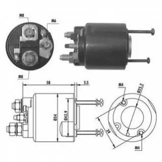 Соленоїд MERCEDES A168, B245 MAGNETI MARELLI 940113050064