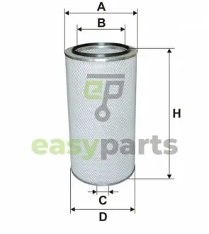 Фільтр повітряний Iveco Stralis/Trakker 04- WIX FILTERS 42481E