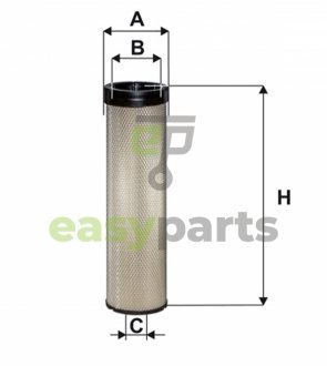 Фильтр воздушный WIX FILTERS WA10332