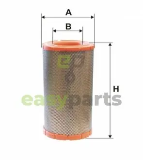 Фото фільтр повітряний WIX FILTERS 93330E Фільтр повітряний WIX FILTERS 93330E