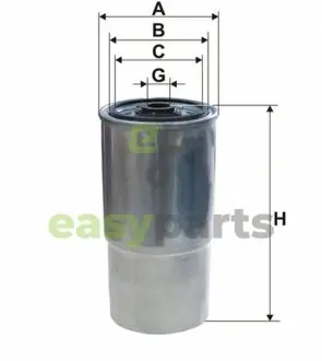 Фільтр паливний Renault Mascott 3.0D 04-13 WIX FILTERS 95114E