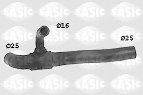 Шланг радиатора SASIC SWH6793