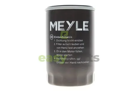 Фільтр масляний BMW 3 (E21/E30)/5 (E12/E28/E34)/ Z1 1.8-2.7 75-93 MEYLE 314 114 0007