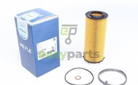 Фільтр масляний BMW 3 (E90/E91/E92/E93)/5 (F10/F11) (F07)/7 (F01/F02/F03/F04)/X5 (E70)/X6 (E71) 08- MEYLE 314 322 0002