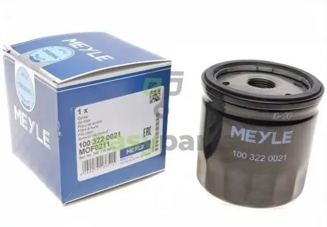 Фільтр масляний VW Caddy II 1.4/1.6i / Golf IV/V/Seat MEYLE 100 322 0021
