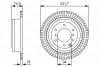 Диск гальмівний (задній) Mitsubishi Pajero IV 07- (331.7x18) (вентильований) BOSCH 0986479T90 (фото 1)