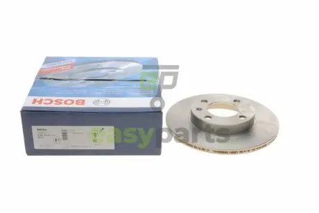 Диск гальмівний (передній) VW Caddy 82-92/Golf 74-99/Passat 73-88/Polo 95-02 (239x12)(з покр)(повний) BOSCH 0986478011